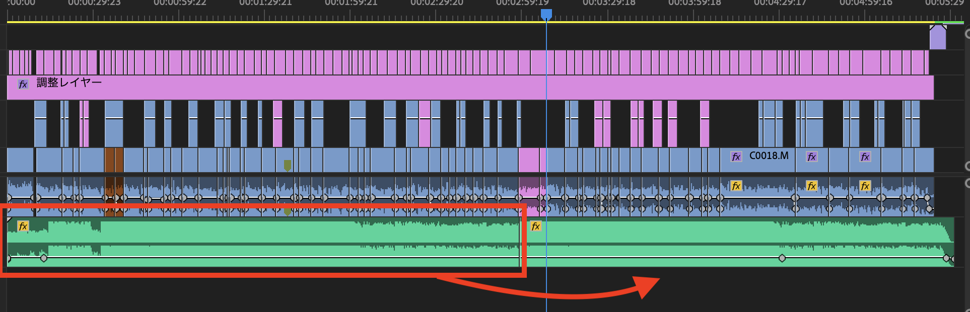 [Audition] Premiere Proなどで使うBGMをシームレスに延長したりループする方法