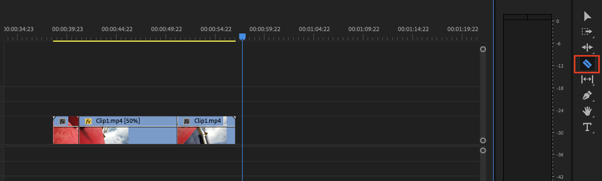 [Premiere Pro] タイムリマッピングを使用してクリップの速度に緩急をつけてみよう！