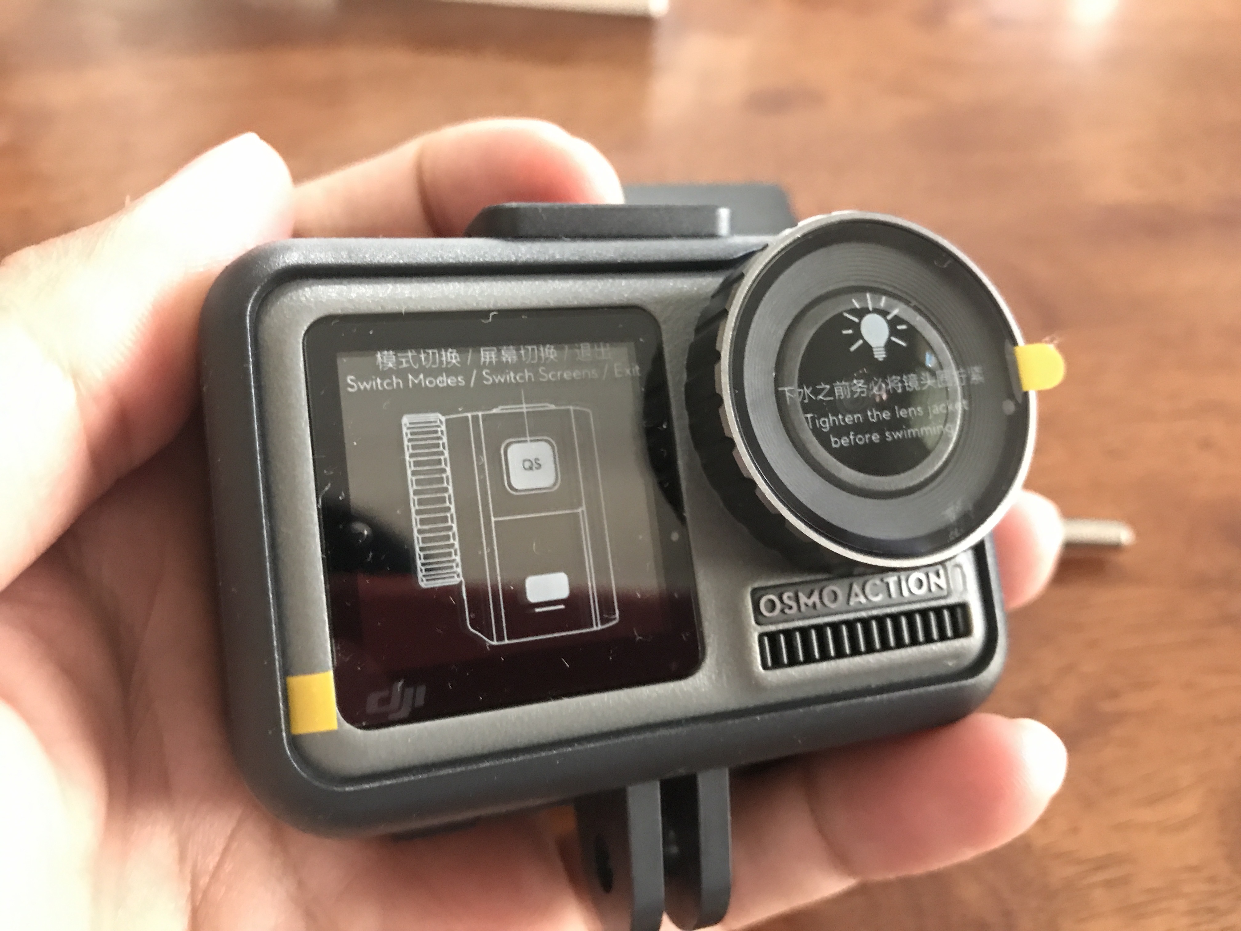 DJI Osmo Actionのアクティベーションと基本設定を行なってみよう！