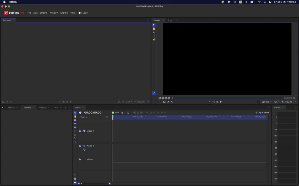 [HitFilm] ワークスペースをカスタマイズして、自分好みのレイアウトにする方法とは？